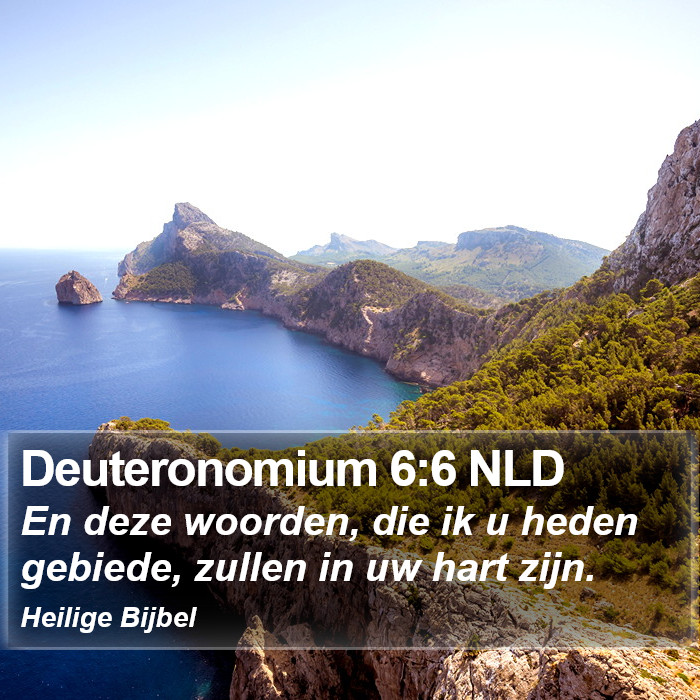 Deuteronomium 6:6 NLD Bible Study