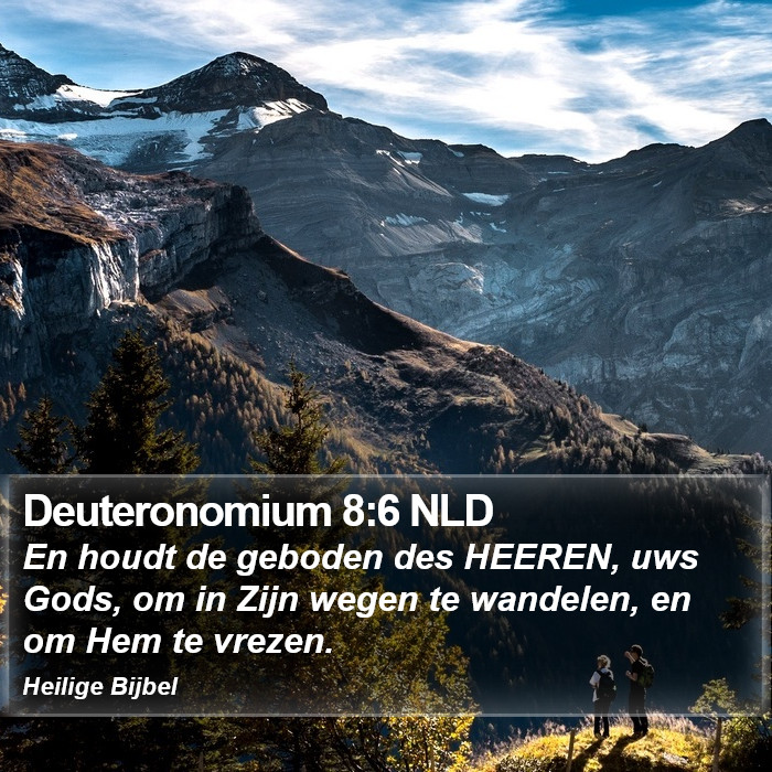 Deuteronomium 8:6 NLD Bible Study