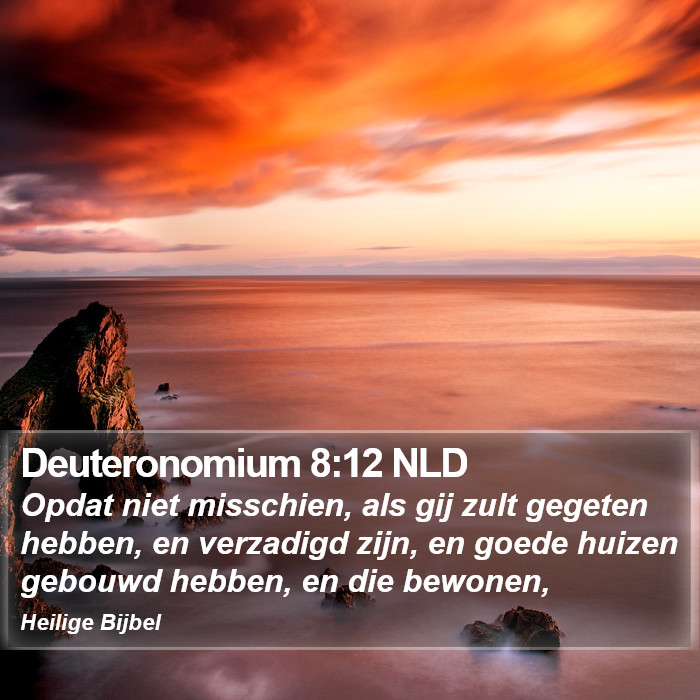 Deuteronomium 8:12 NLD Bible Study