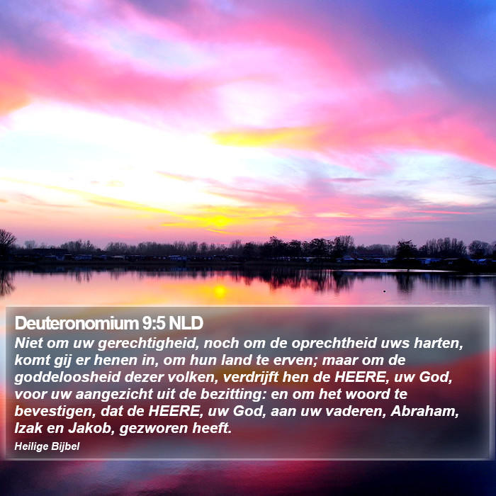 Deuteronomium 9:5 NLD Bible Study