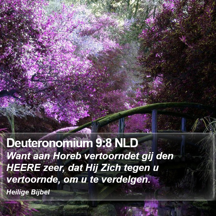 Deuteronomium 9:8 NLD Bible Study