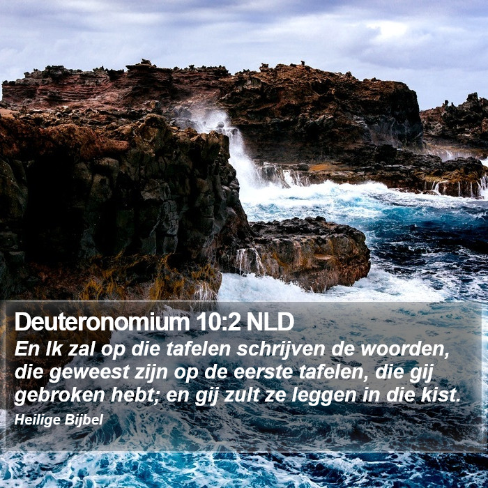 Deuteronomium 10:2 NLD Bible Study