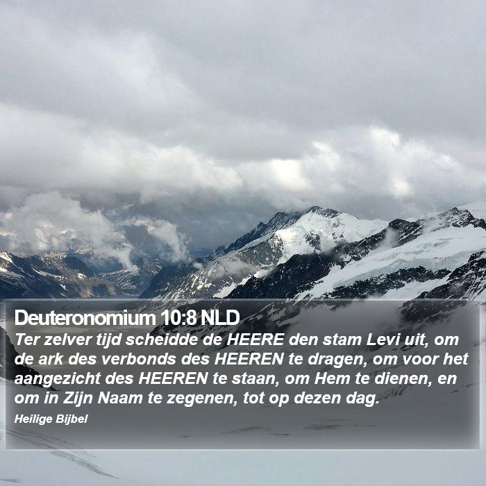 Deuteronomium 10:8 NLD Bible Study