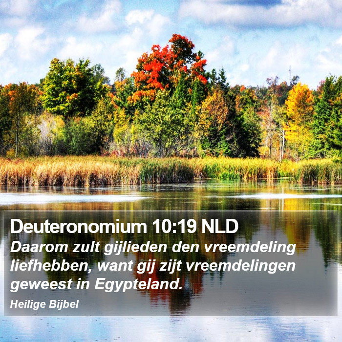 Deuteronomium 10:19 NLD Bible Study