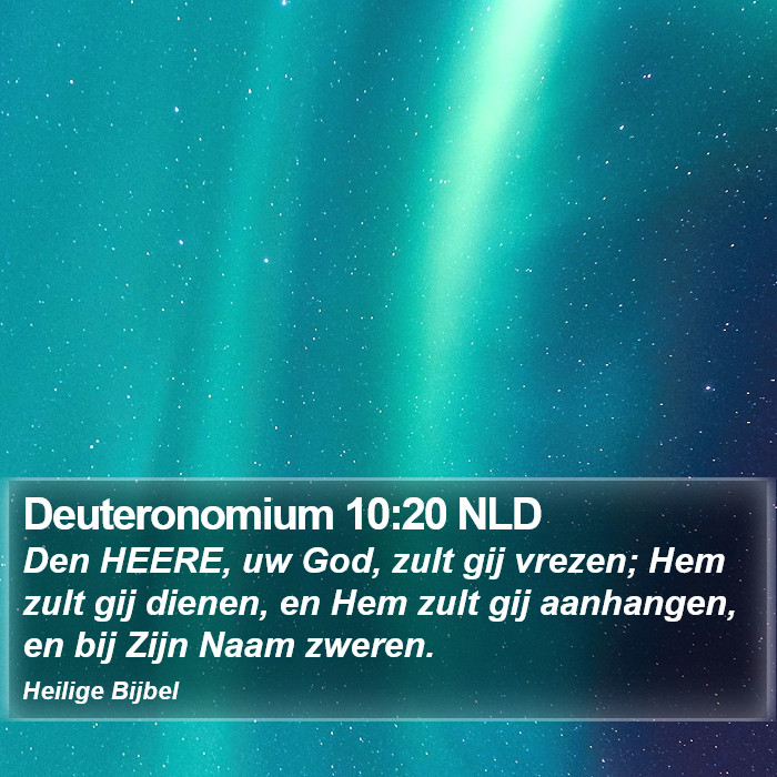 Deuteronomium 10:20 NLD Bible Study