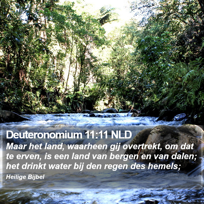 Deuteronomium 11:11 NLD Bible Study