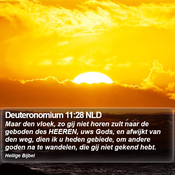 Deuteronomium 11:28 NLD Bible Study