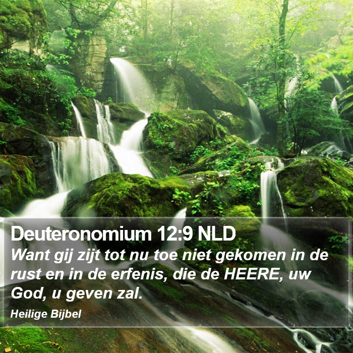 Deuteronomium 12:9 NLD Bible Study