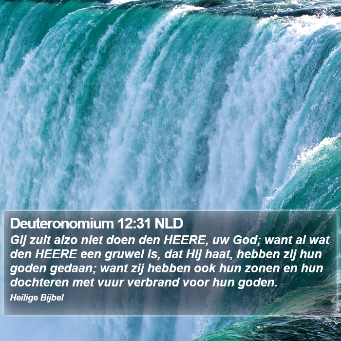 Deuteronomium 12:31 NLD Bible Study