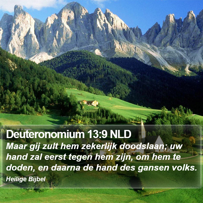 Deuteronomium 13:9 NLD Bible Study