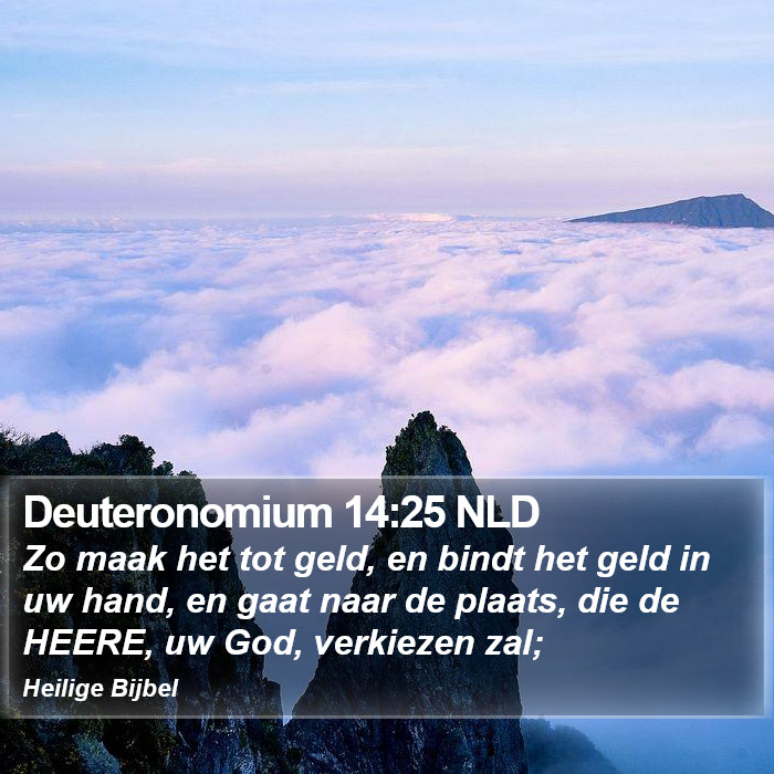 Deuteronomium 14:25 NLD Bible Study