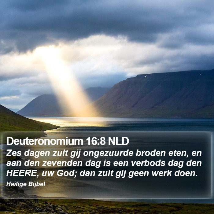 Deuteronomium 16:8 NLD Bible Study