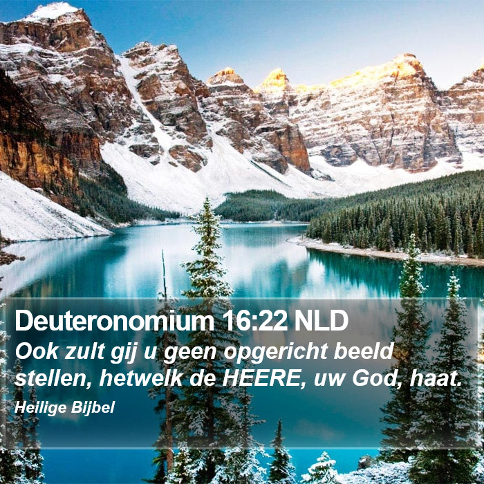 Deuteronomium 16:22 NLD Bible Study