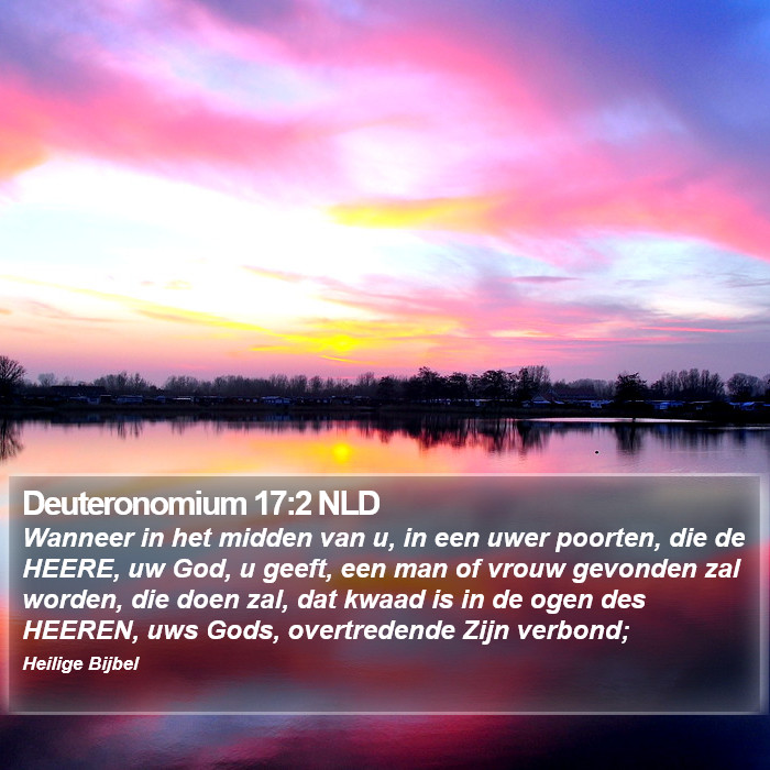 Deuteronomium 17:2 NLD Bible Study