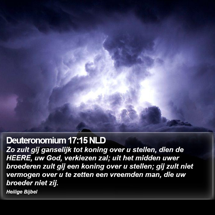 Deuteronomium 17:15 NLD Bible Study