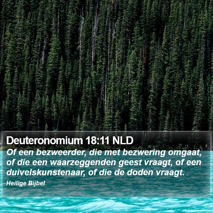 Deuteronomium 18:11 NLD Bible Study