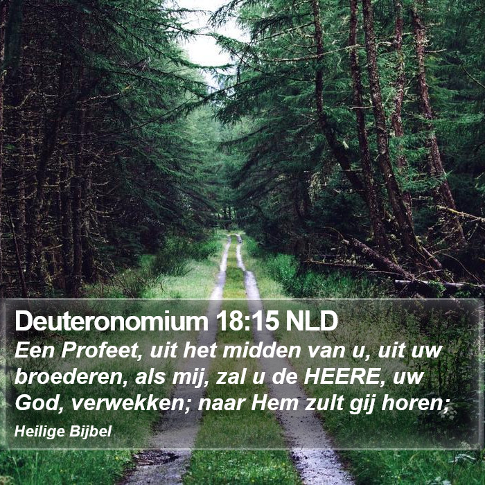 Deuteronomium 18:15 NLD Bible Study