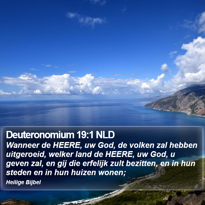 Deuteronomium 19:1 NLD Bible Study