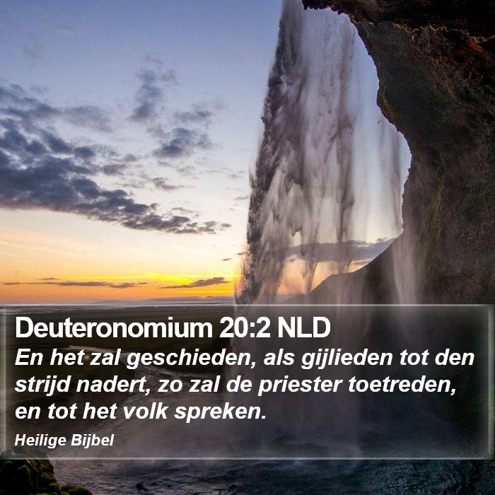 Deuteronomium 20:2 NLD Bible Study
