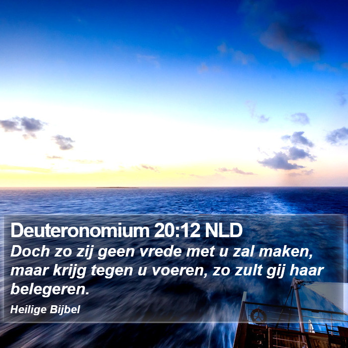 Deuteronomium 20:12 NLD Bible Study