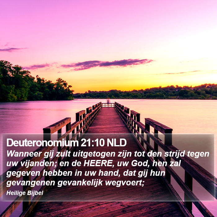 Deuteronomium 21:10 NLD Bible Study