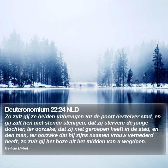Deuteronomium 22:24 NLD Bible Study
