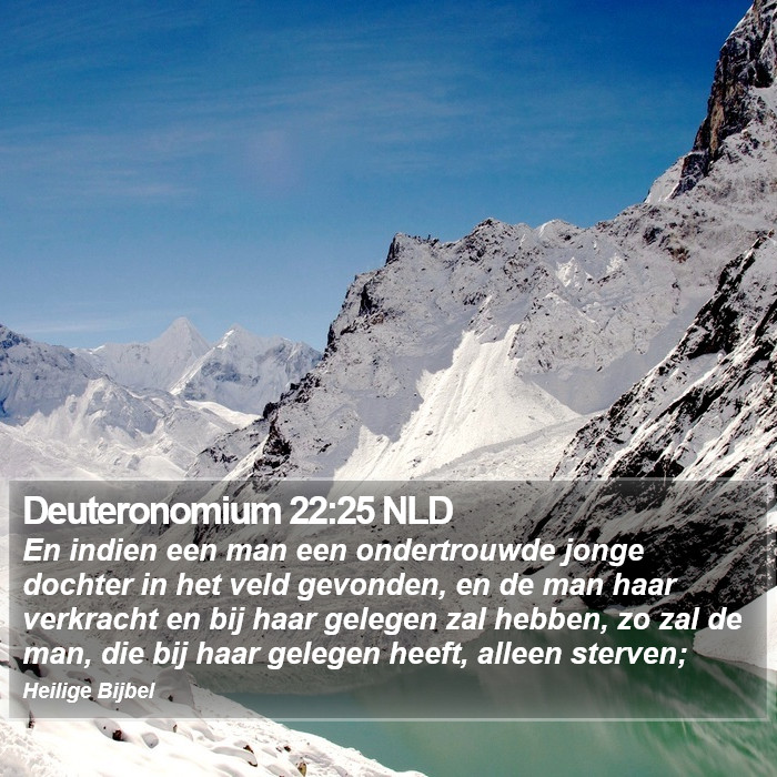 Deuteronomium 22:25 NLD Bible Study