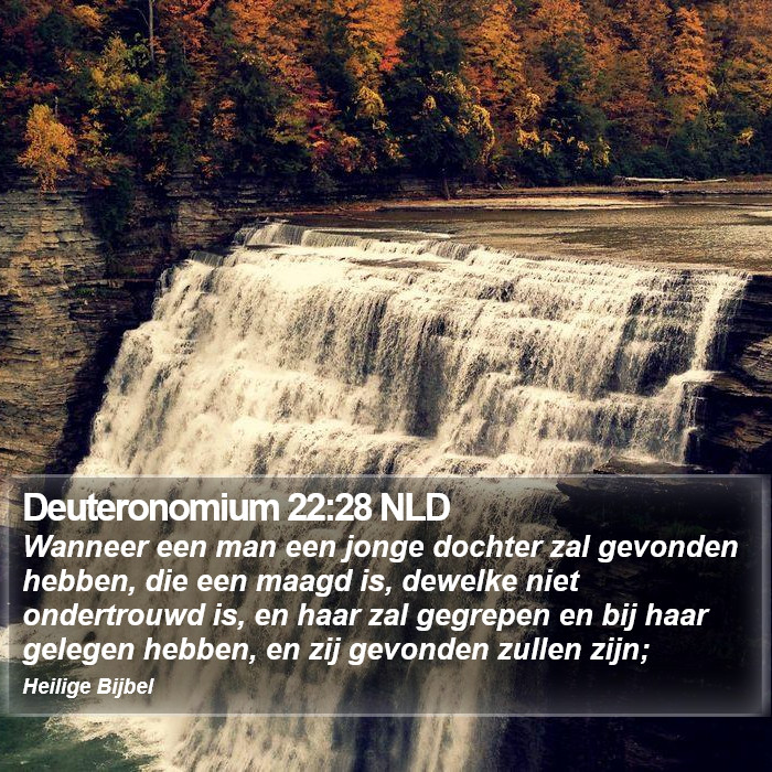 Deuteronomium 22:28 NLD Bible Study