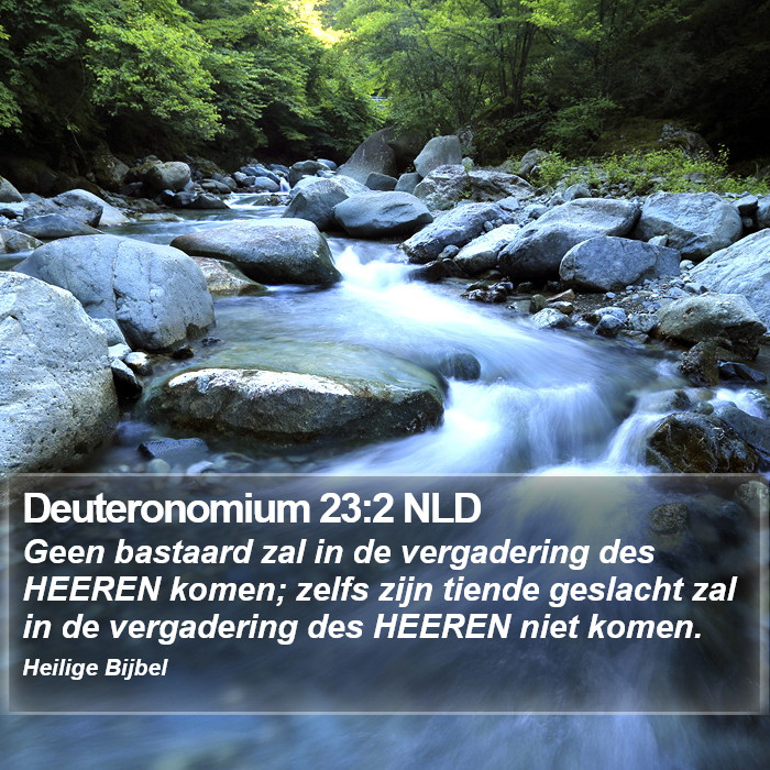 Deuteronomium 23:2 NLD Bible Study