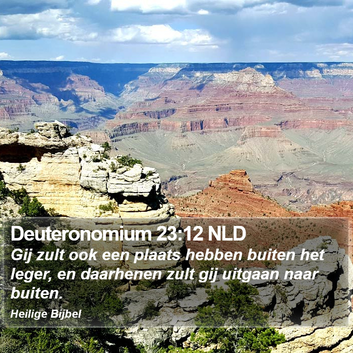 Deuteronomium 23:12 NLD Bible Study