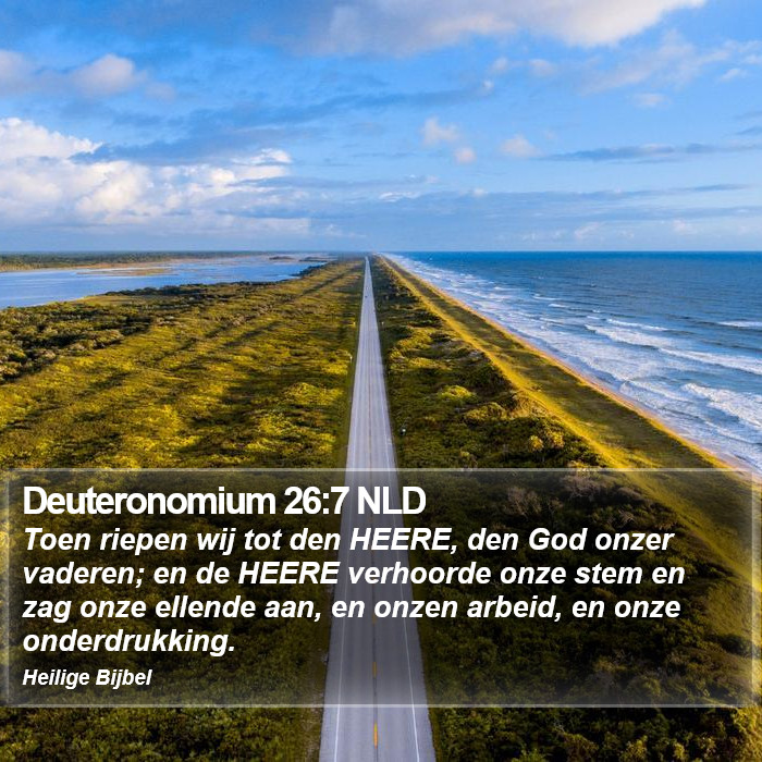 Deuteronomium 26:7 NLD Bible Study
