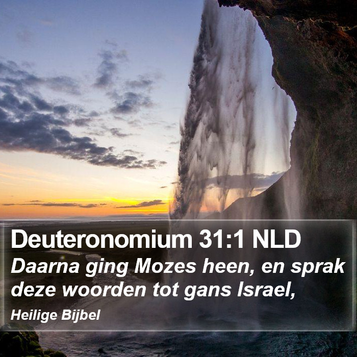 Deuteronomium 31:1 NLD Bible Study