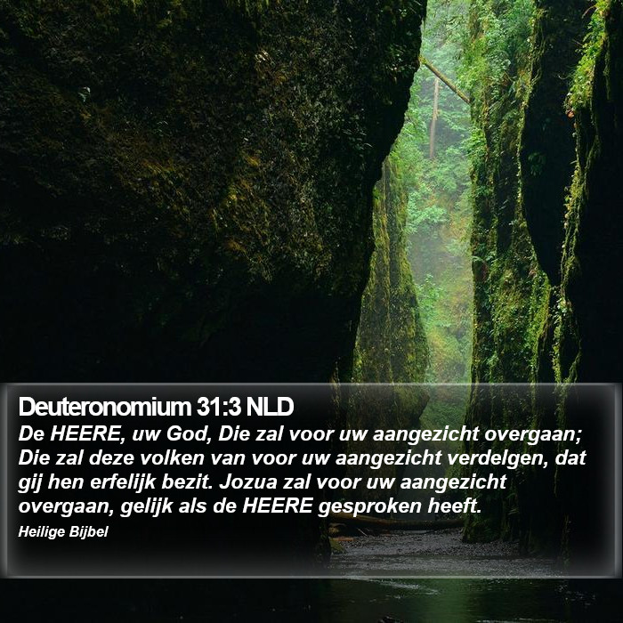 Deuteronomium 31:3 NLD Bible Study