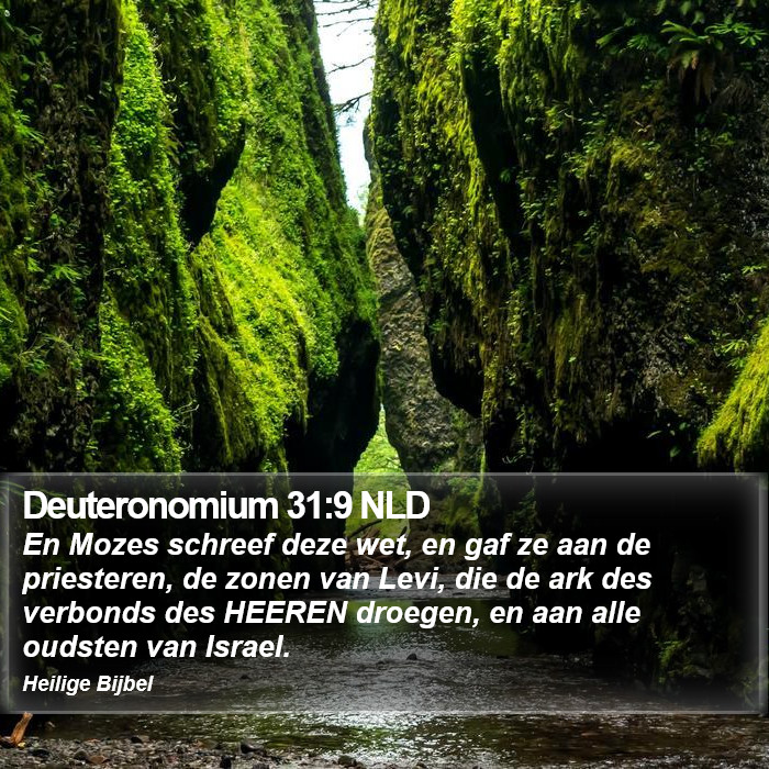 Deuteronomium 31:9 NLD Bible Study