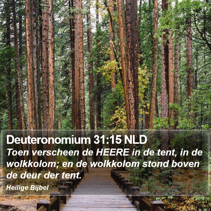 Deuteronomium 31:15 NLD Bible Study