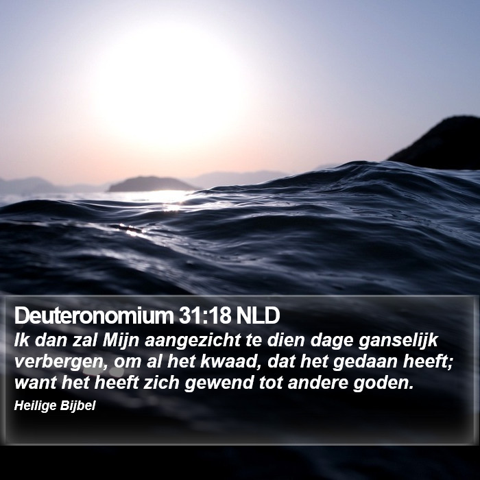 Deuteronomium 31:18 NLD Bible Study