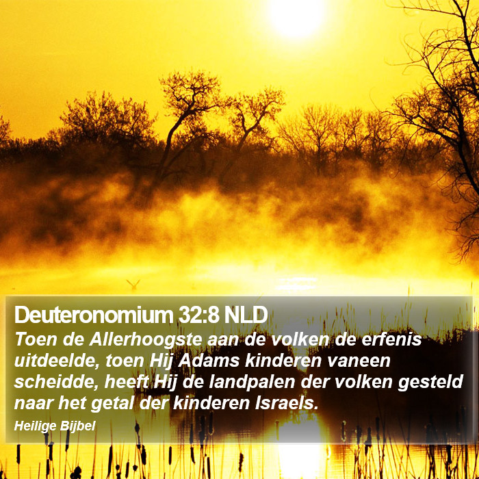 Deuteronomium 32:8 NLD Bible Study