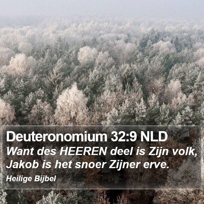 Deuteronomium 32:9 NLD Bible Study