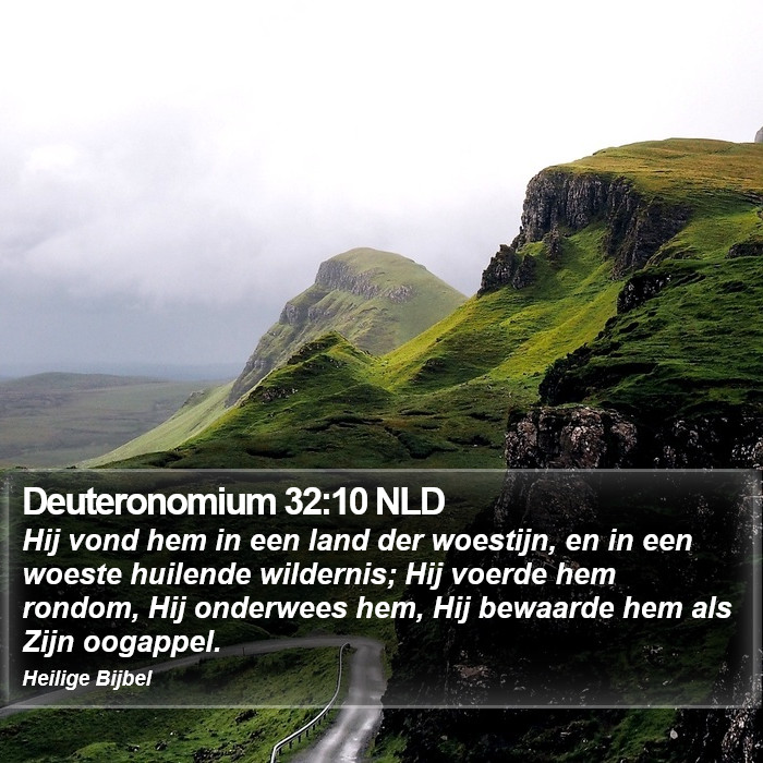 Deuteronomium 32:10 NLD Bible Study