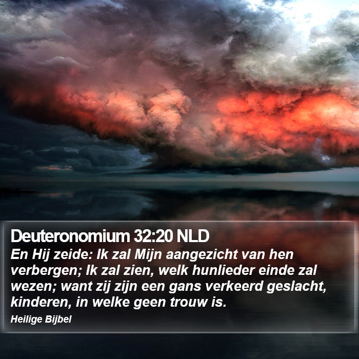 Deuteronomium 32:20 NLD Bible Study