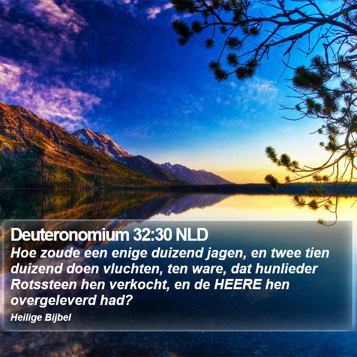 Deuteronomium 32:30 NLD Bible Study