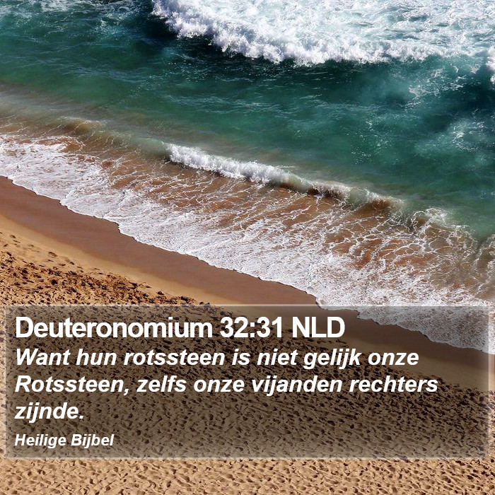 Deuteronomium 32:31 NLD Bible Study