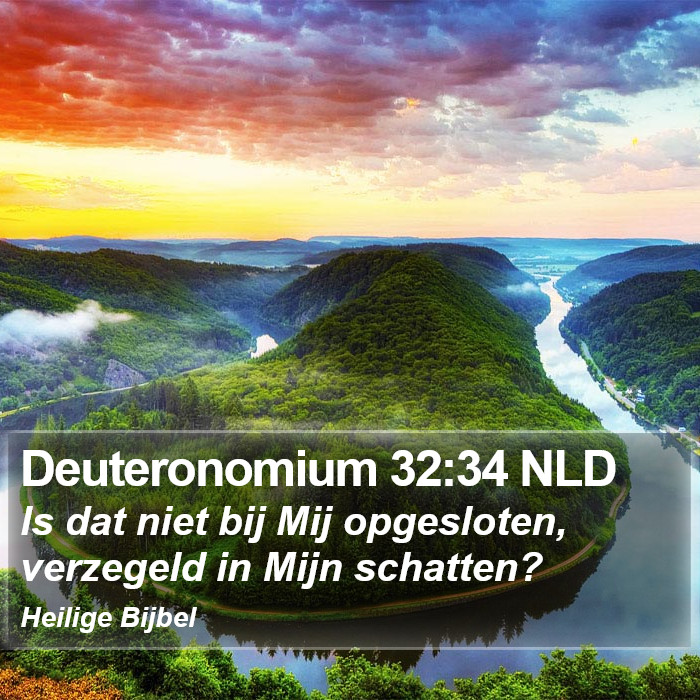 Deuteronomium 32:34 NLD Bible Study