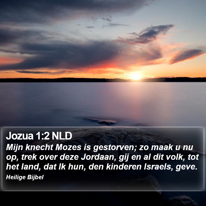 Jozua 1:2 NLD Bible Study