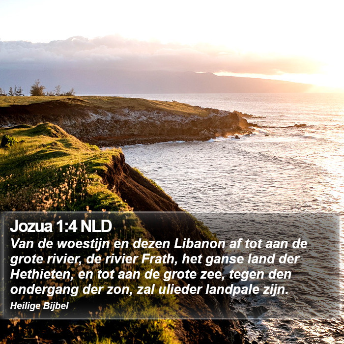 Jozua 1:4 NLD Bible Study