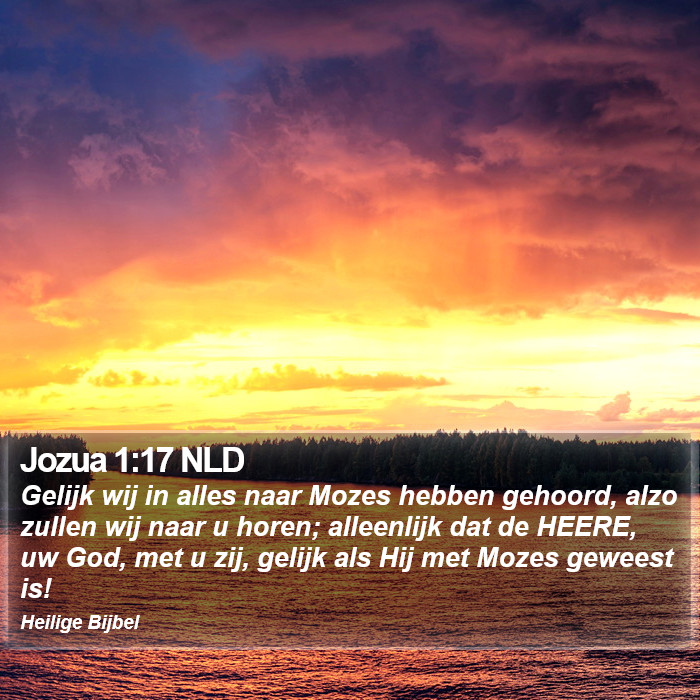 Jozua 1:17 NLD Bible Study