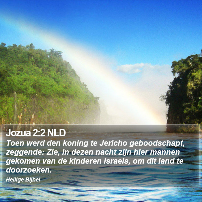 Jozua 2:2 NLD Bible Study
