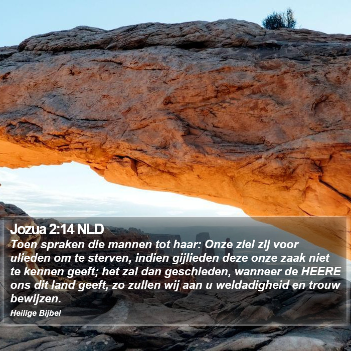 Jozua 2:14 NLD Bible Study