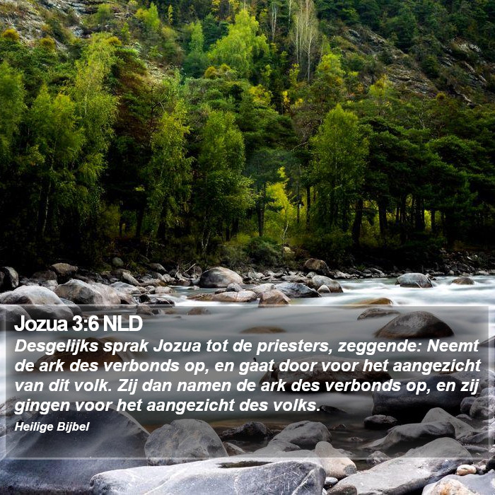 Jozua 3:6 NLD Bible Study