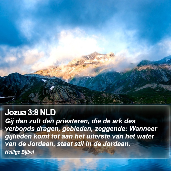 Jozua 3:8 NLD Bible Study
